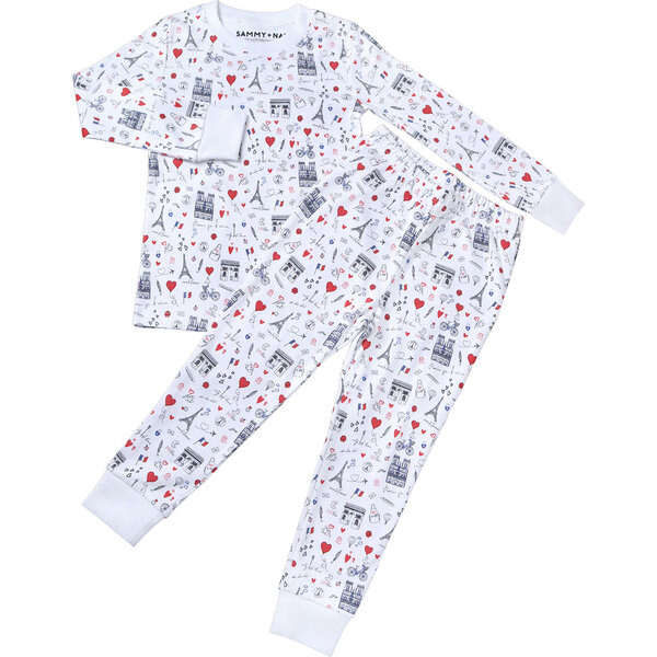 Sammy + Nat x Maisonette, City of Love Pajama Set | Maisonette