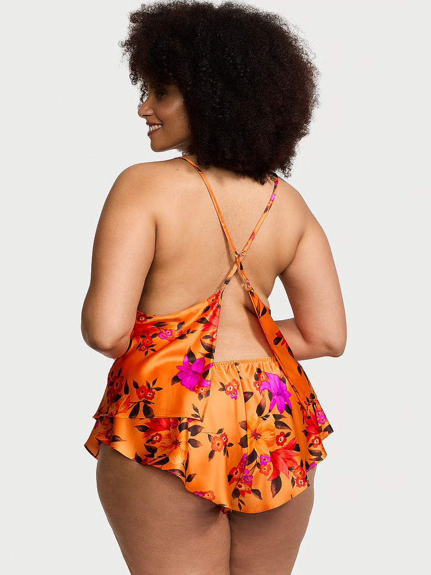 Buy Icon Satin Cami & Shorts Set - Order Cami Sets online 5000009892 - Victoria's Secret US | Victoria's Secret (US / CA )