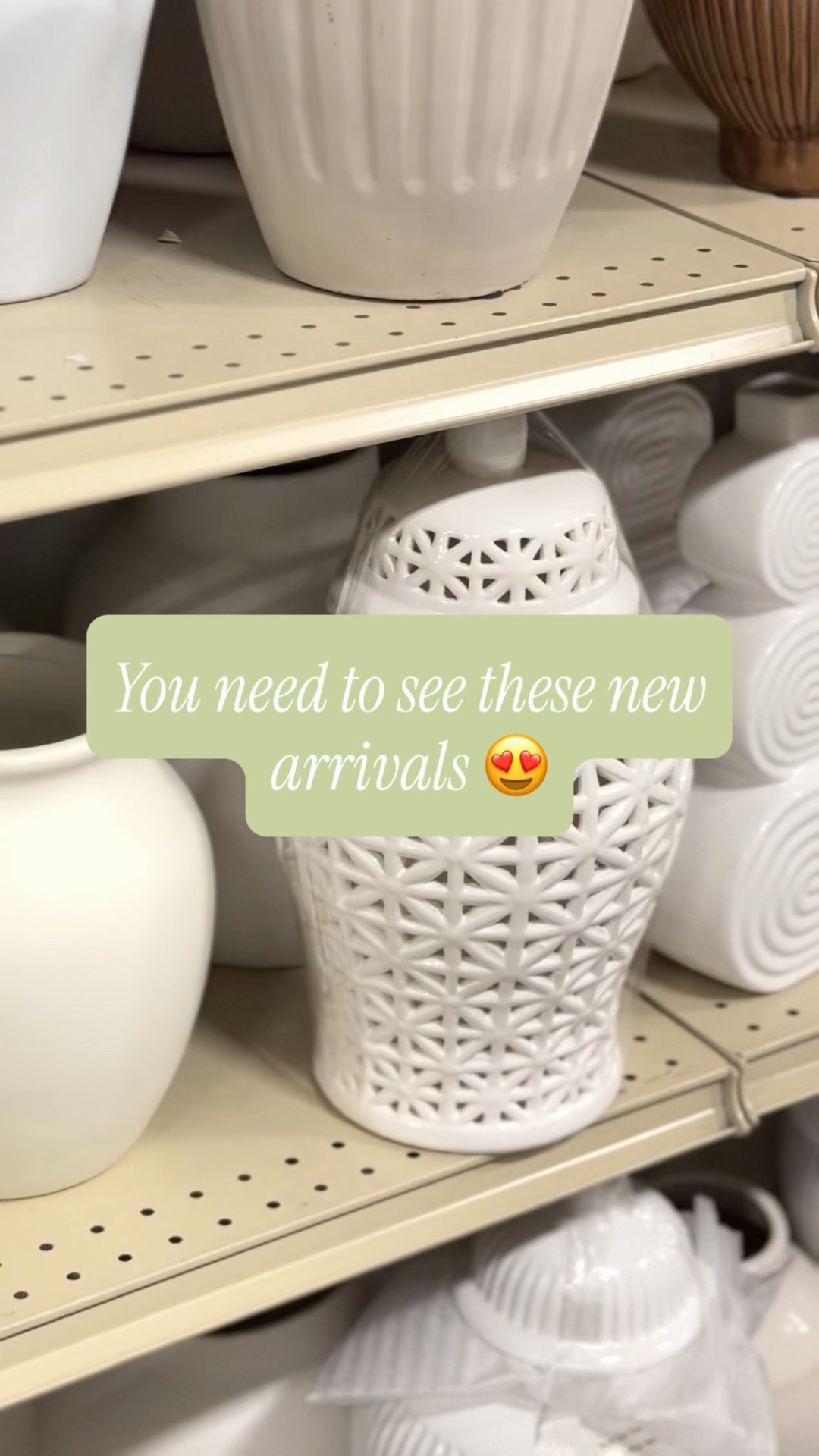 At Home Store new arrivals - so good as usual! 

Ginger jars, designer looks, looks for less, designer inspired, scallop decor, Grandmillennial style, Grandmillennial home

#LTKHome