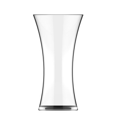 Slickblue Flared Clear Glass Vase, Decorative Centerpiece, Small, 1 Piece | Target