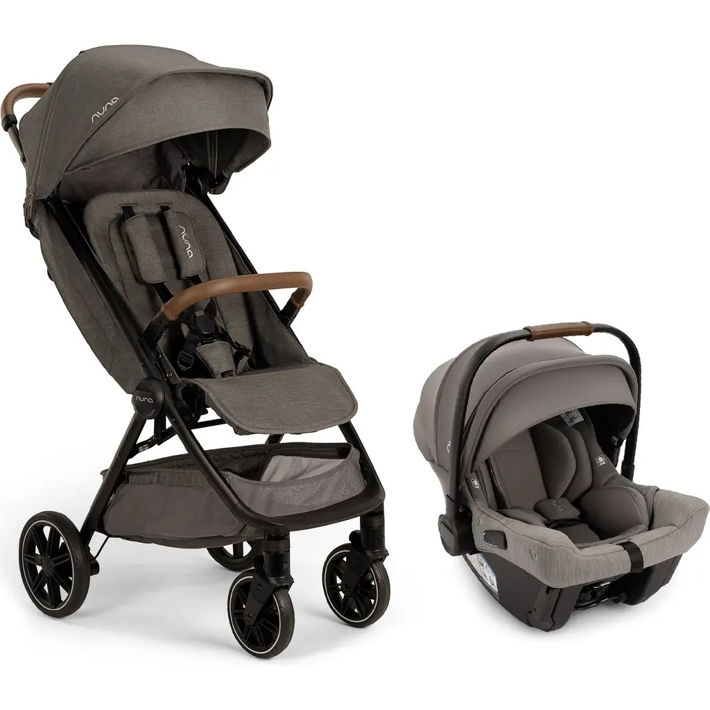 Nuna TRVL™ LX + PIPA™ urbn Stroller & Car Seat Travel System in Granite at Nordstrom | Nordstrom