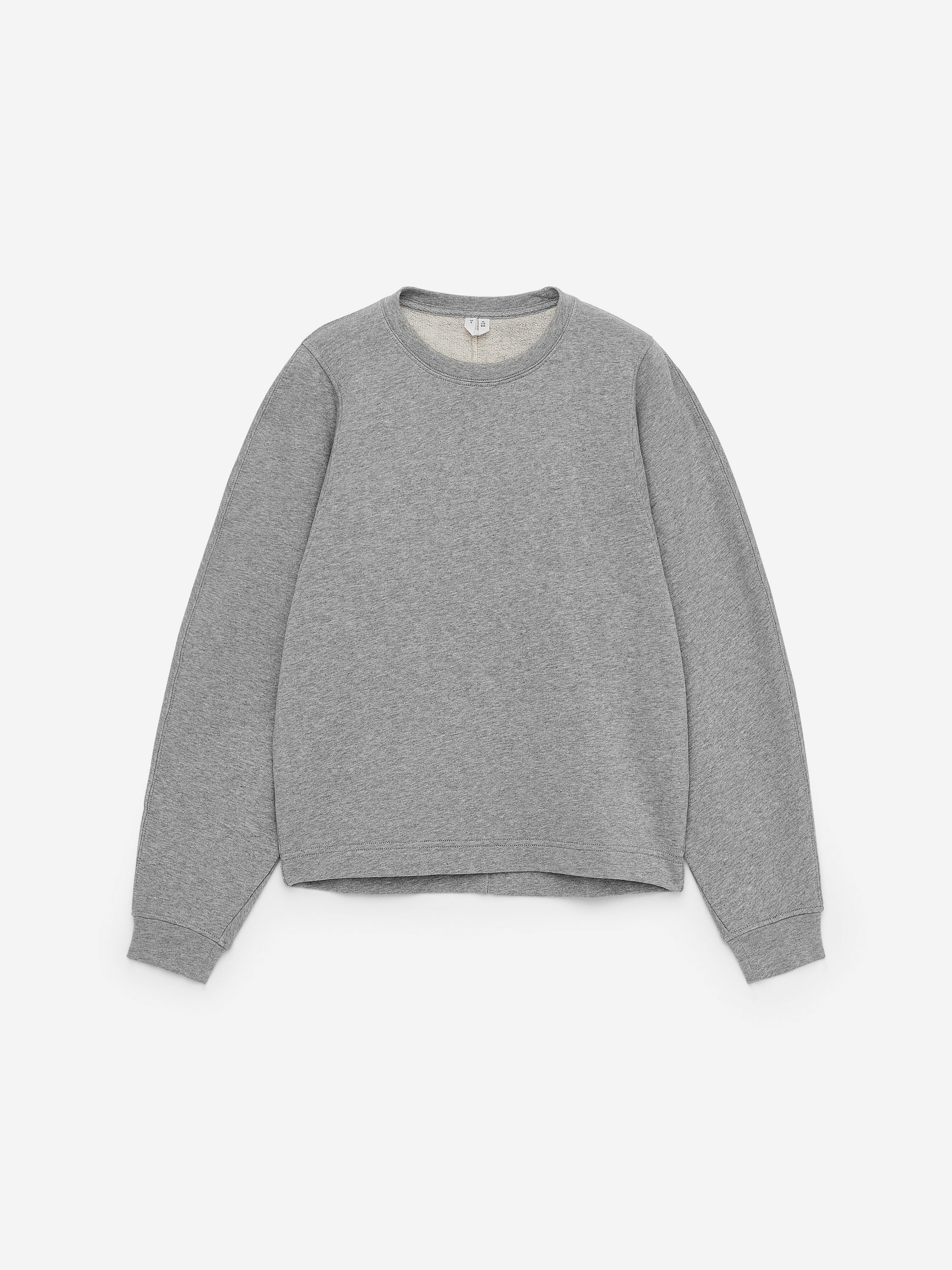 Cocoon Cotton Sweatshirt – Grey – Women – ARKET GB | Arket UK