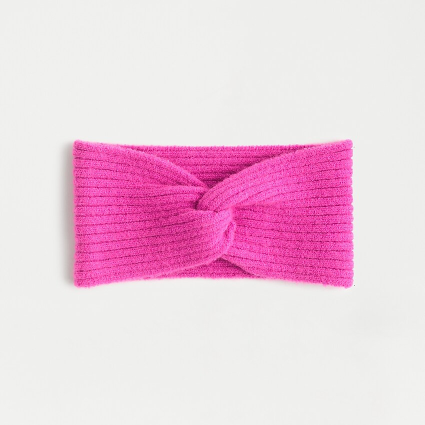 Twist headband in supersoft yarn | J. Crew US