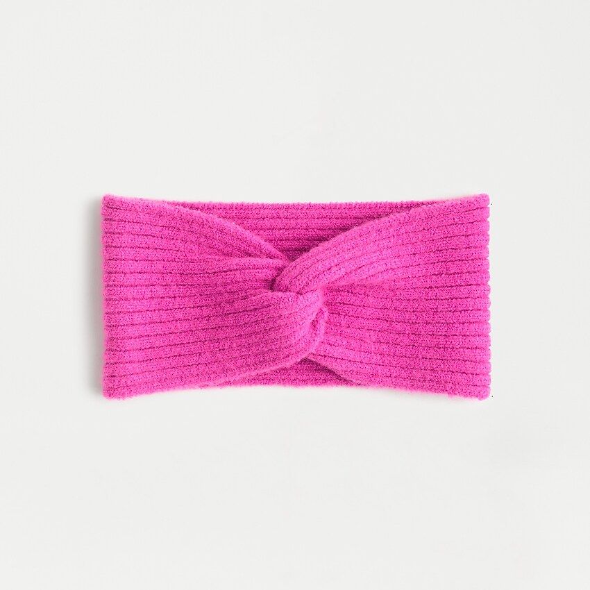 Twist headband in supersoft yarn | J.Crew US