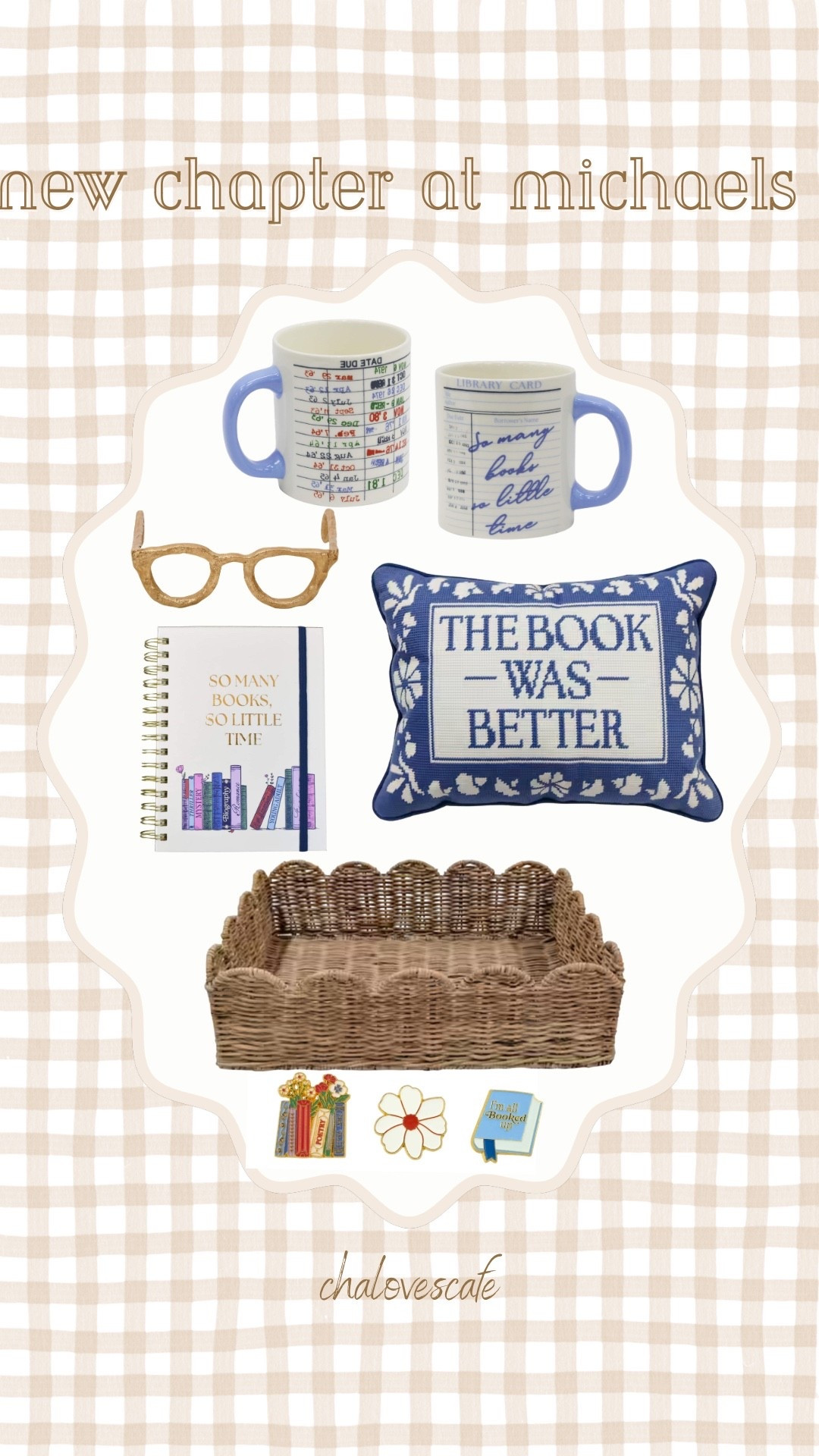 New Chapter Collection at Michaels for the book lover 💙🤓

#LTKHome #LTKFindsUnder50 #LTKSeasonal