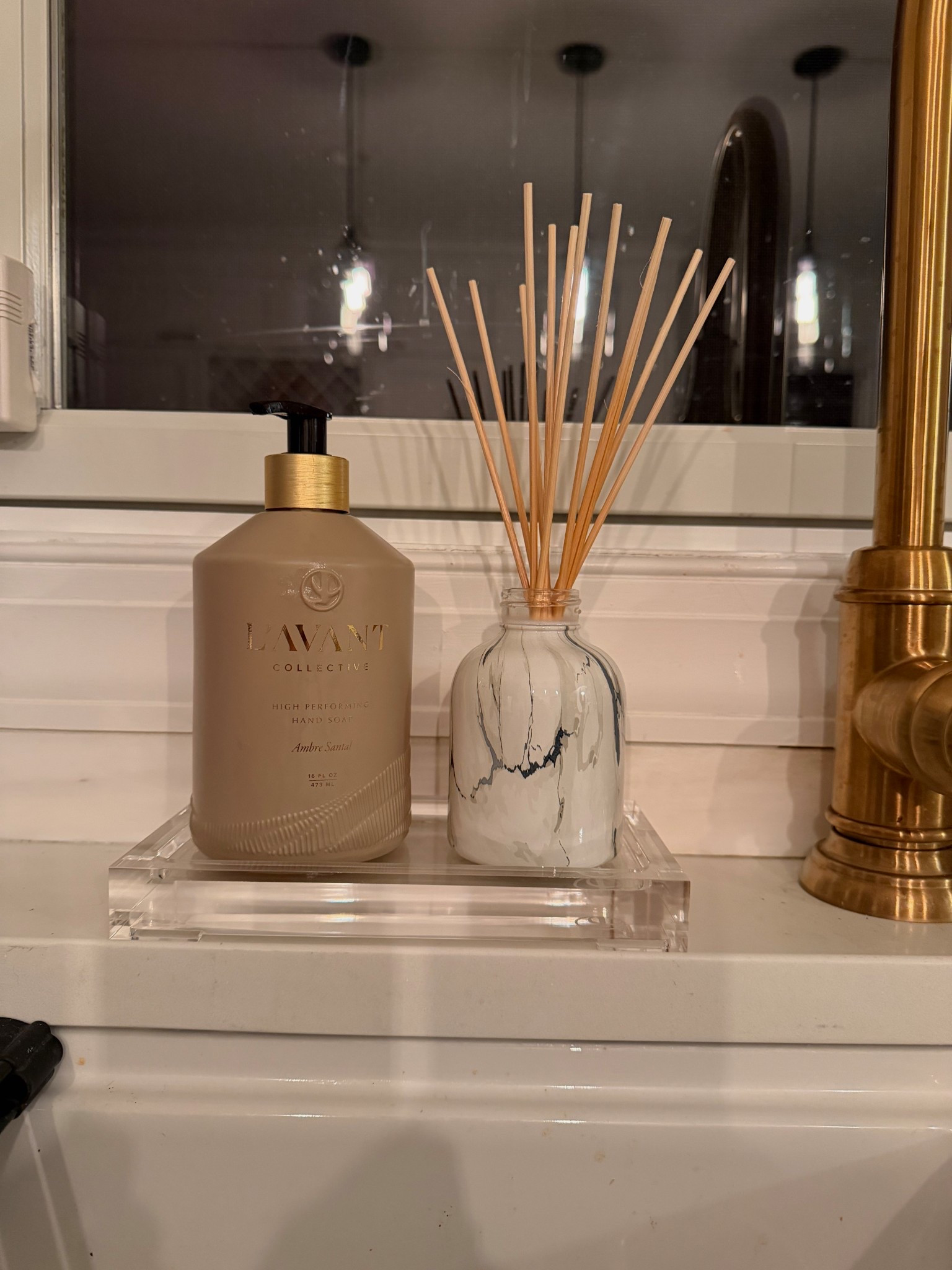 Obsessed with My new sink situation 🫶 #home decor Amazon kitchen 

#LTKFindsUnder50 #LTKmomlife #LTKHome