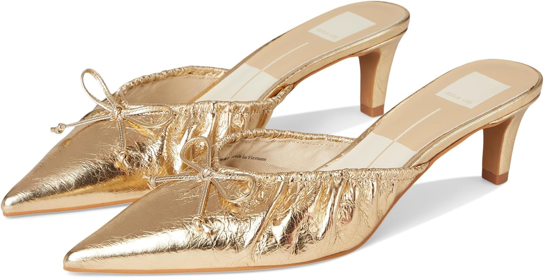 Dolce Vita Women's Kairi Mid Pointed Toe Heels | Amazon (US)