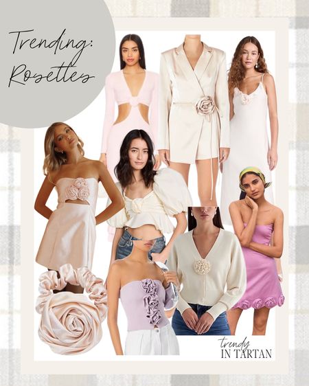 Trending: rosettes!

Mini dress, midi dress, maxi dress, blouse, top, pursee

#LTKSeasonal #LTKstyletip