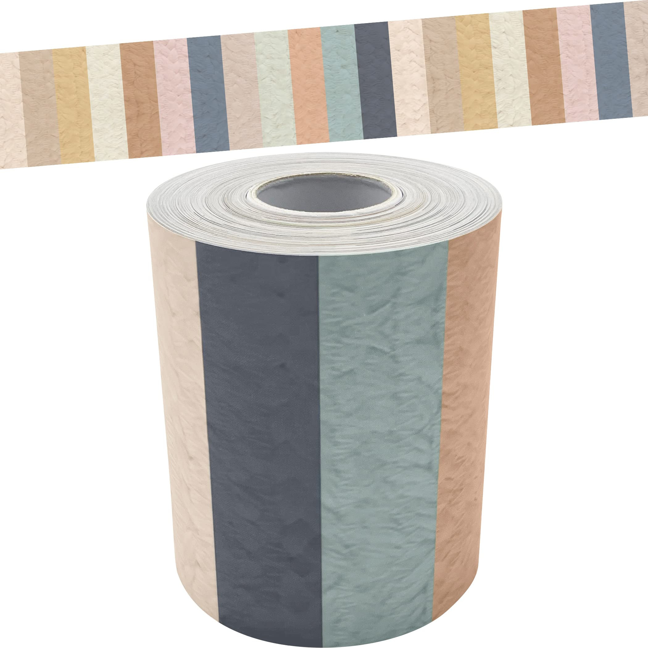 Teacher Created Resources Everyone is Welcome Stripes Straight Rolled Border Trim (TCR8909) | Amazon (US)