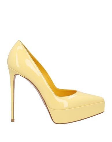 Le Silla Woman Pumps Pastel yellow Size 7.5 Leather | YOOX (US)