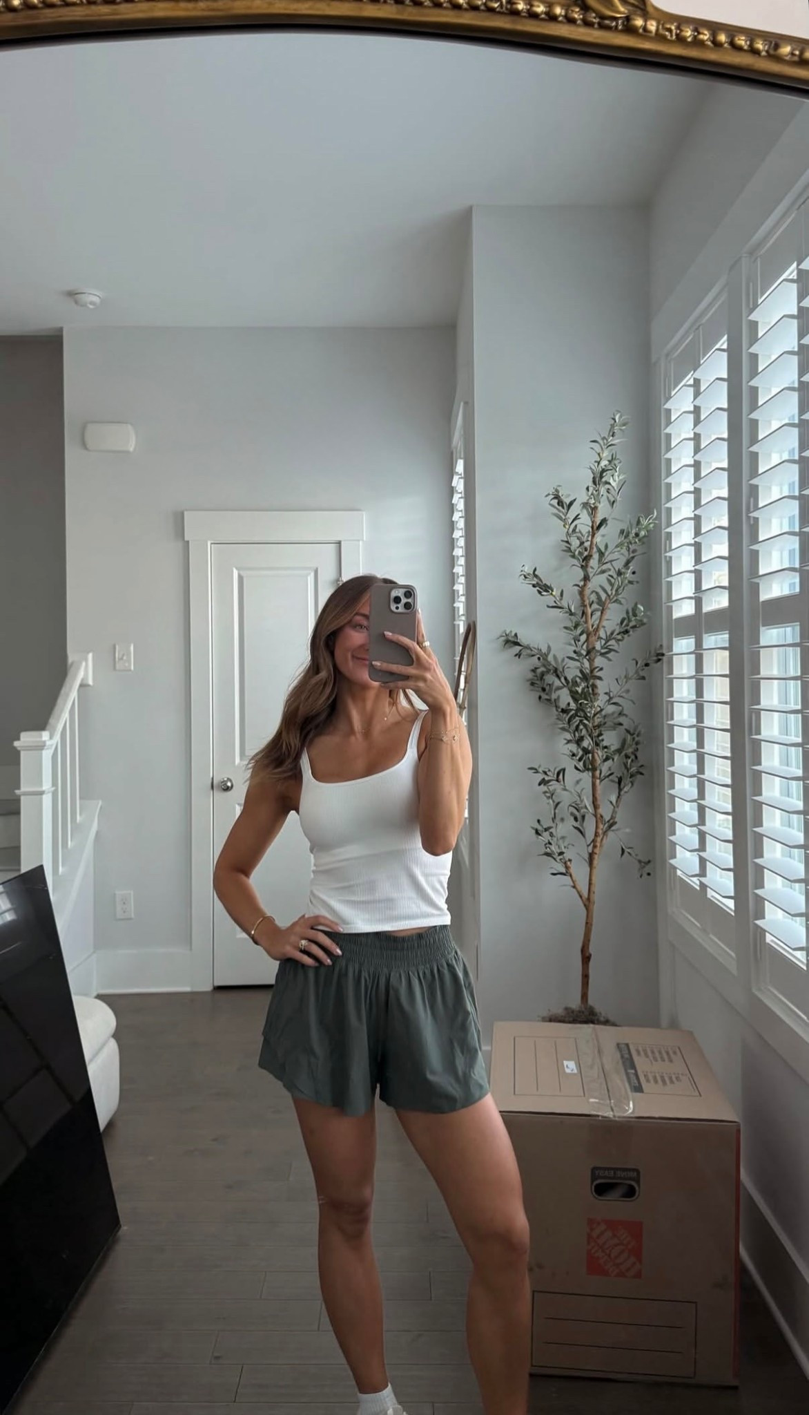 Lululemon tank top
Lululemon shorts
Hokas shoes

#LTKootd