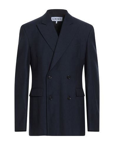Loewe Man Blazer Navy Size 36 Wool | YOOX (US)