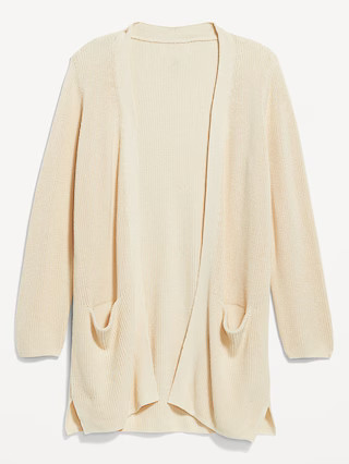 Open-Front Longline Sweater | Old Navy (US)