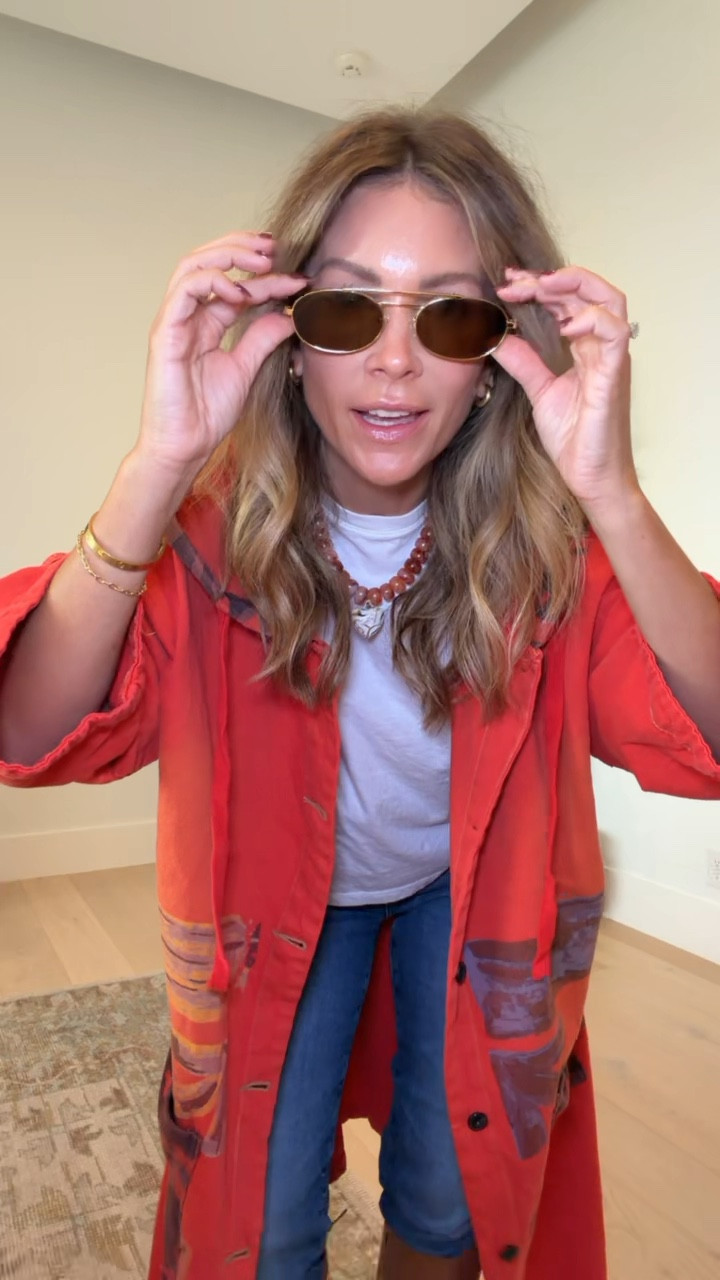 Today’s outfit! 
Amazon trench jacket size small 
AG jeans size 25
Amazon tee size small
Heart necklace 
Sam Edelman riding boots 
Amazon robe

#LTKFindsUnder100 #LTKootd #LTKStyleTip