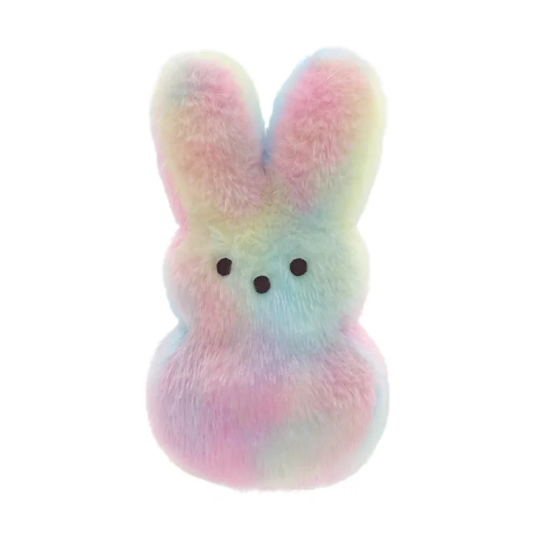 PEEPS® Rainbow Bunny Plush with Matching Blanket, Two-Piece Easter Gift Set | Walmart (US)