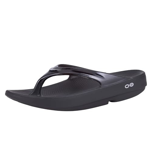 OOFOS OOlala Recovery Sandal, Black - Women’s Size 10 | Amazon (US)