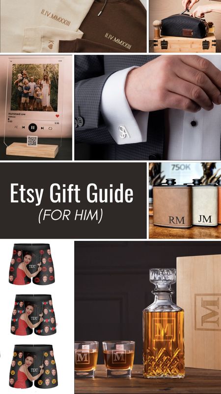 Etsy gift guide for that special guy in your life! Personalized items that he can have forever!

#LTKHoliday #LTKGiftGuide #LTKmens