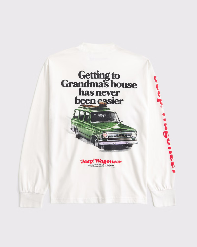 boys long-sleeve jeep wagoneer graphic tee | boys tops | Abercrombie.com | Abercrombie & Fitch (US)