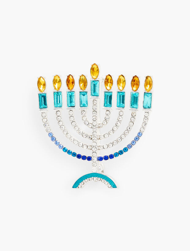 Menorah Brooch | Talbots