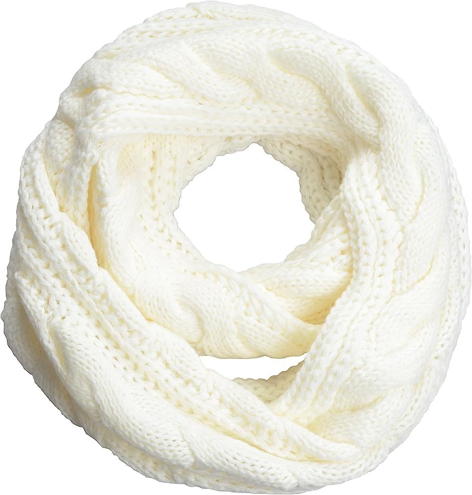 NEOSAN Womens Thick Ribbed Knit Winter Infinity Circle Loop Scarf | Amazon (US)