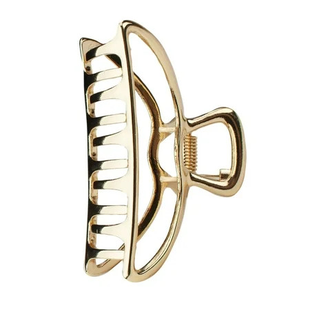 Hair Clips Metal Hair Claw Clips Hair Accessories for Women Large Hair Clip Hair Clutch 3 Inches Wid | Walmart (US)