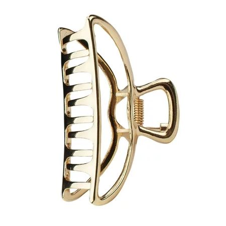 Hair Clips Metal Hair Claw Clips Hair Accessories for Women Large Hair Clip Hair Clutch 3 Inches Wid | Walmart (US)