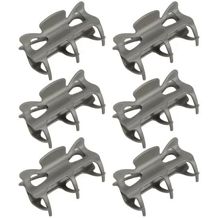 6Pcs Hot Roller Clips Hair Curler Claw Clips Hair Section Styling Tools for Women Girls | Walmart (US)