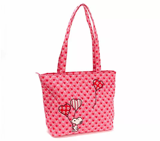 Make Your Selection: Vera Bradley Peanuts Small Original Vera Tote | QVC