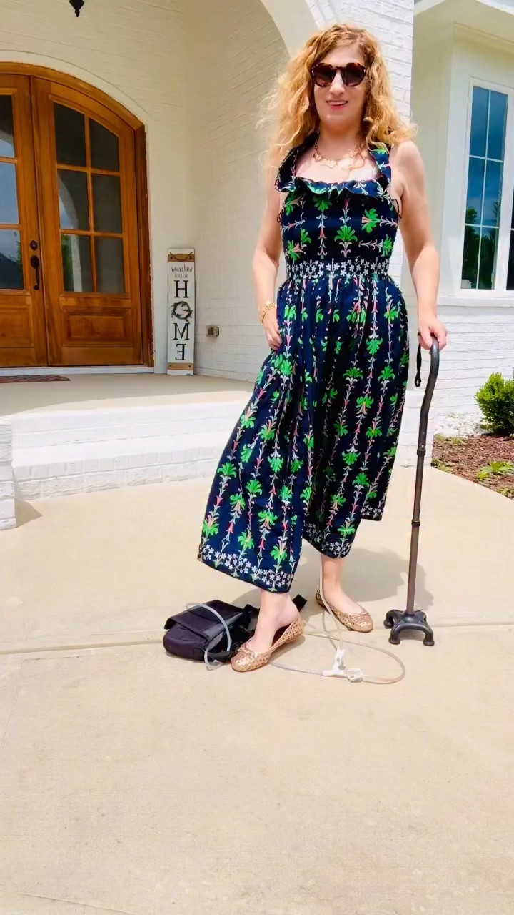 You want to know what to wear to your spring events this dress from @belk !!! This dress is true perfection!! 100% cotton and has pockets would look great with sweater or jacket over it!! If you in Charlotte and going to @truistchampionship this is the dress you want!!! Jewelry necklace is @erinmcdermott1 ..bracelets @erinmcdermott1 @lisilerch and @canvas_style !!! Also I am loving the makeup I wearing lately and it lasts!!! I also love these sunglasses they polarized and from @amazonfashion 
.
.
Nahum 1:7 – “The Lord is good, a refuge in times of trouble. He cares for those who trust in him.”
.
.
Shop my finds on @shop.ltk and @shopmy bellevueblue 
.
.
Dress .. cotton dress .. midi dress. .. spring style. Golf tournament style .. jewelry .. makeup .. fashion .. disabled style .. spring fashion .. inspired… positive.. White House … dress of the day .. Belk style .. southern style .. chronic illness .. disabled .. verse .. clt 
.
. 
 #style #fashion .. #chronicillness .. #dressoftheday #positivity