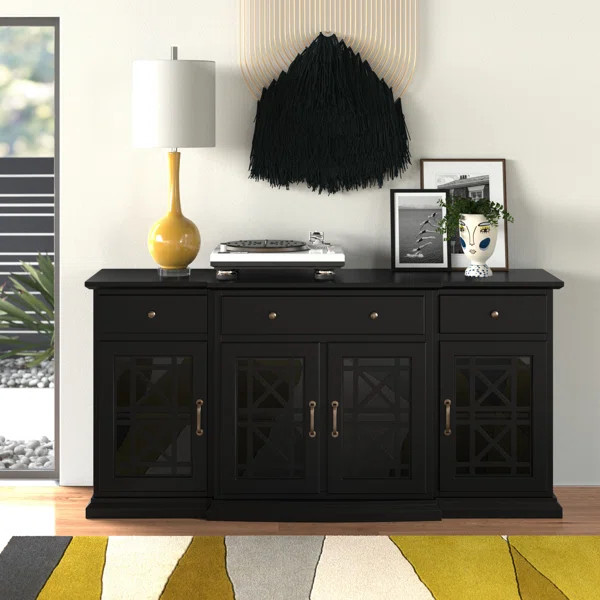 Hennigan 59.75'' Wide 3 Drawer Sideboard | Wayfair North America