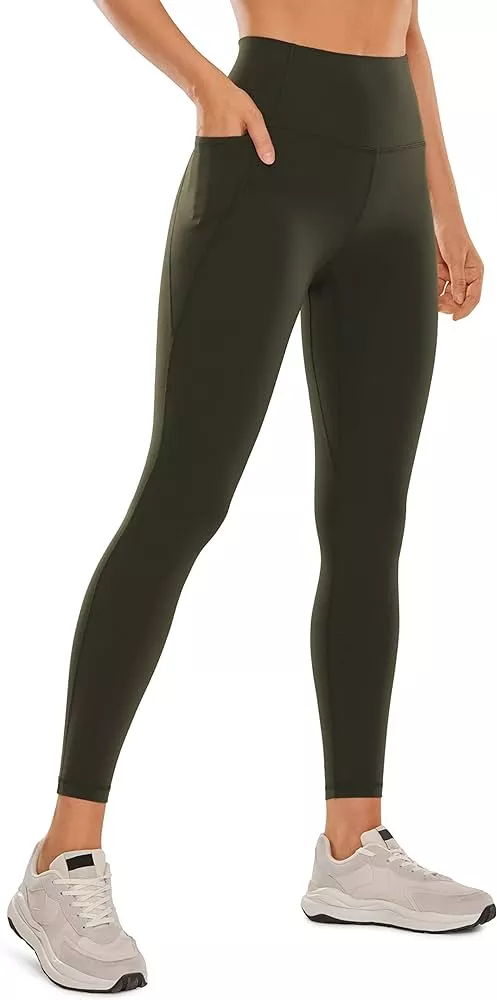 CRZ YOGA Womens Butterluxe Workout Leggings 25 Inches - High Waisted Gym  Yoga Pants