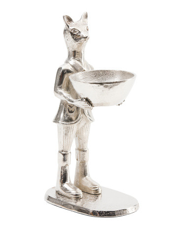 16in Butter Fox Server Decor | TJ Maxx