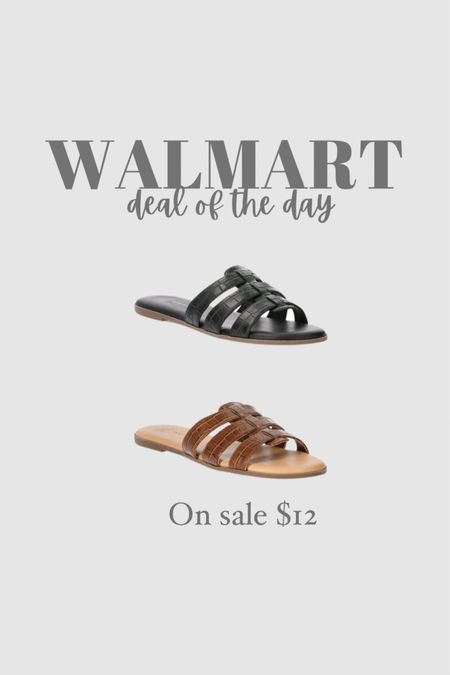 Walmart sandals on sale 

#LTKSaleAlert #LTKStyleTip #LTKShoeCrush