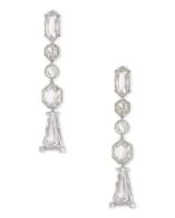 Gracelynn Silver Statement Earrings in Lustre Glass | Kendra Scott