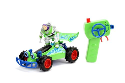 Jada Toys Jada Disney Pixar Toy Story 4 Turbo Buggy W/Buzz Lightyear Radio Control Vehicle, 2.4 Ghz, 1: 24, Multi | Amazon (US)