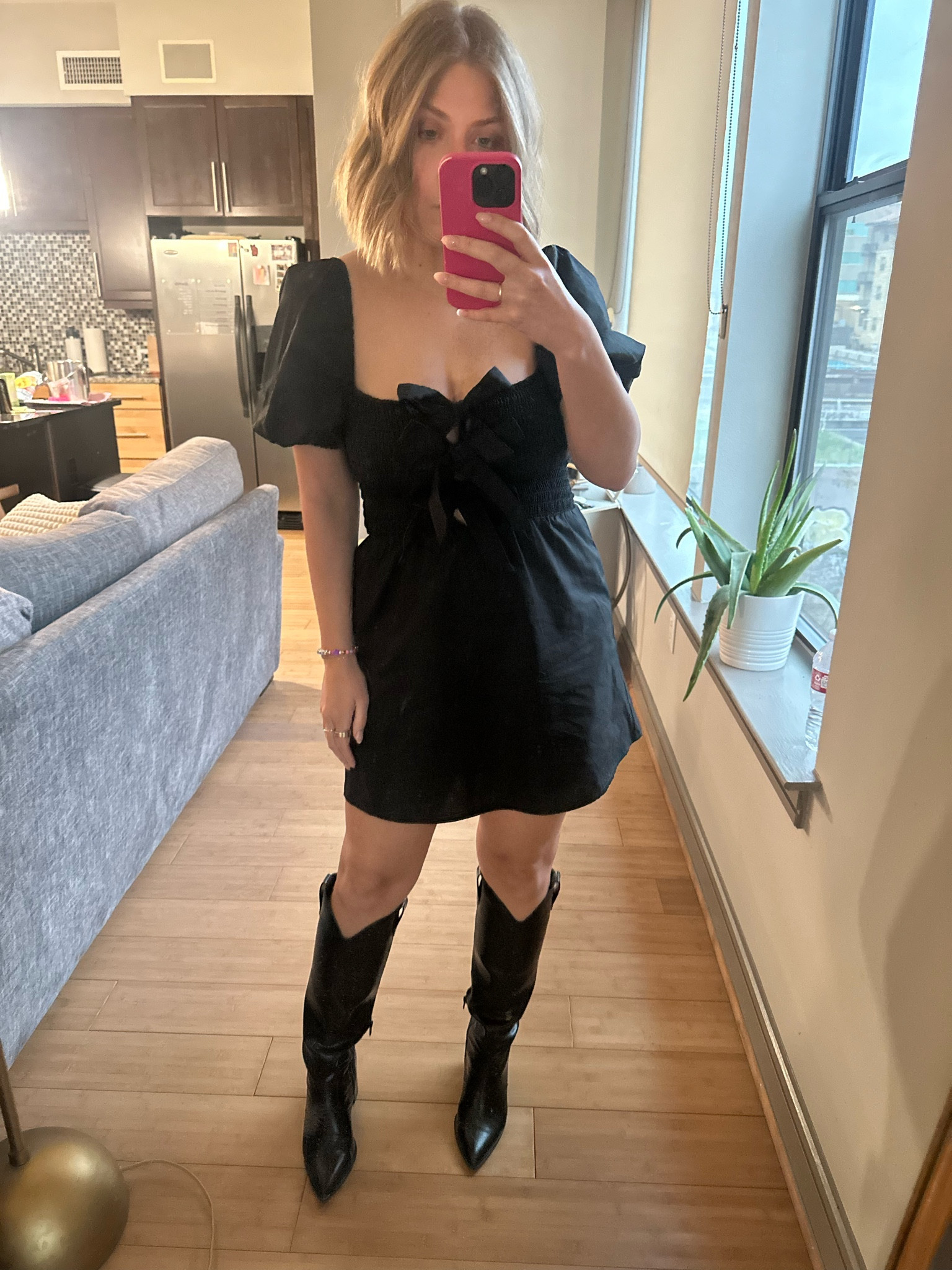 Dress is from H&M. Couldn’t find exact dress online, but found one super similar. Petite, got 3 inches hemmed up.

#LTKFindsUnder100 #LTKFindsUnder50