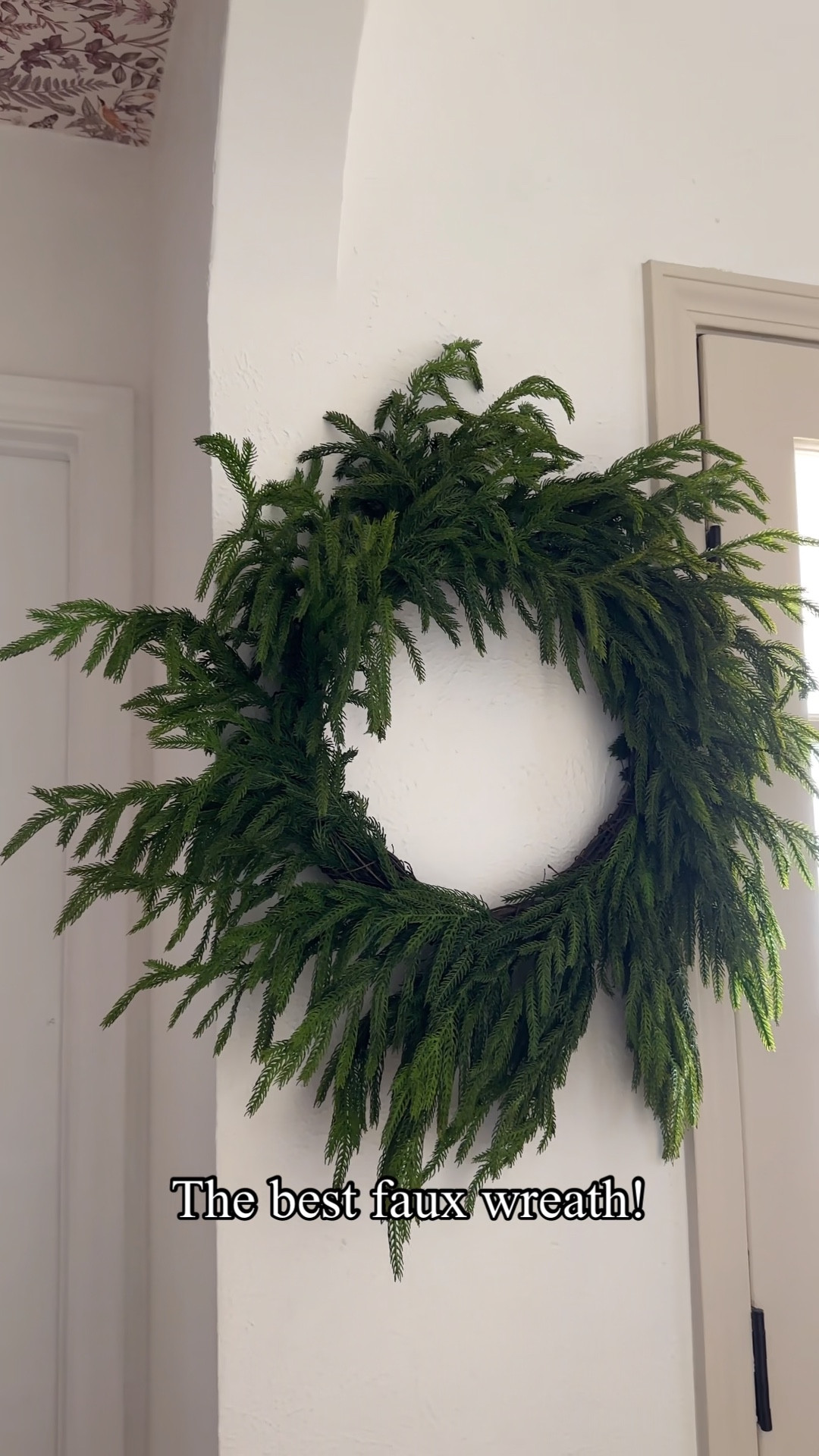 This viral wreath is the Best looking faux wreath! Current sale use BESTDEAL for 40% off holiday items through 11/23 🎄

#LTKSeasonal #LTKHoliday #LTKSaleAlert