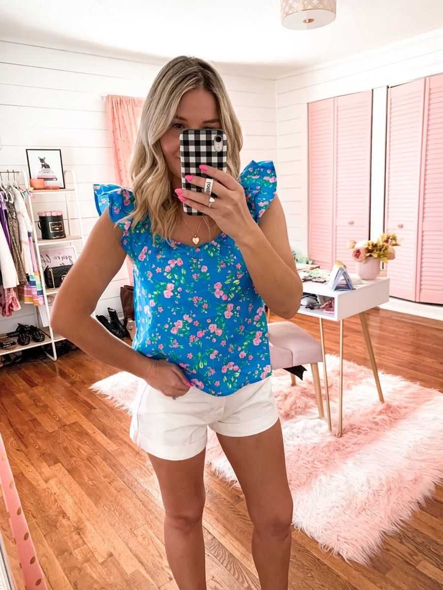 Floral Top | Shop Jen Miracle LLC