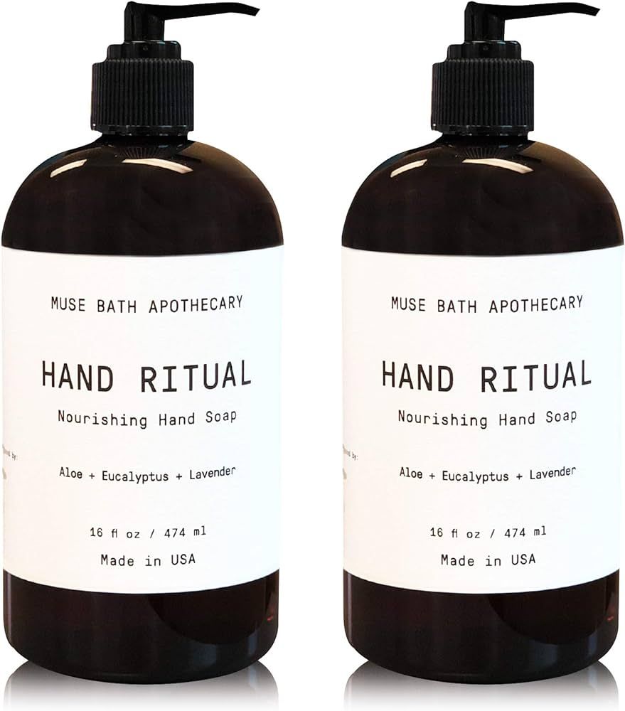 Muse Apothecary Hand Ritual - Aromatic and Nourishing Hand Soap, Infused with Natural Aromatherap... | Amazon (US)