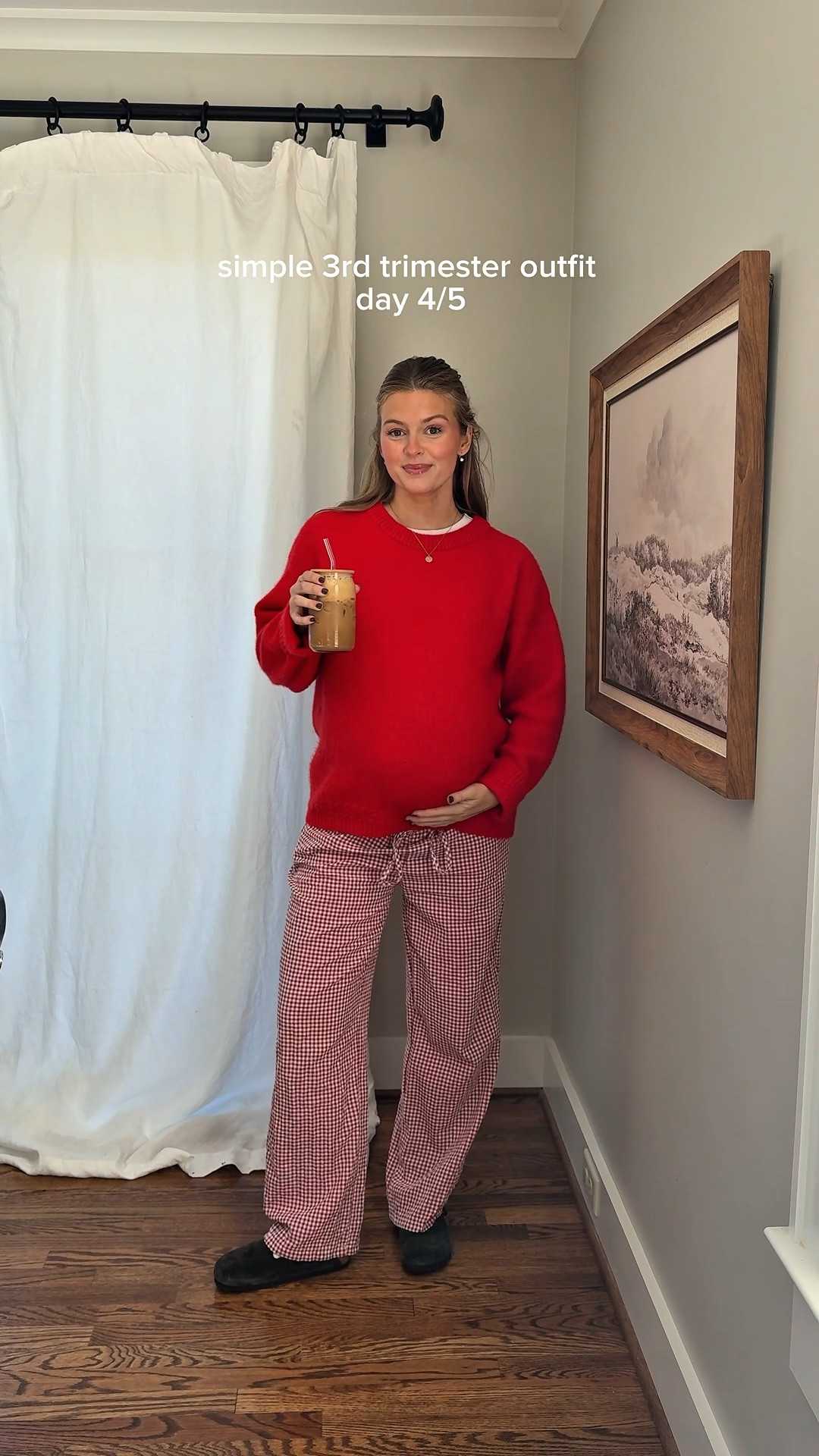 Wearing a size L in this sweater and small in the pants! 

#LTKBump #LTKGiftGuide #LTKHoliday