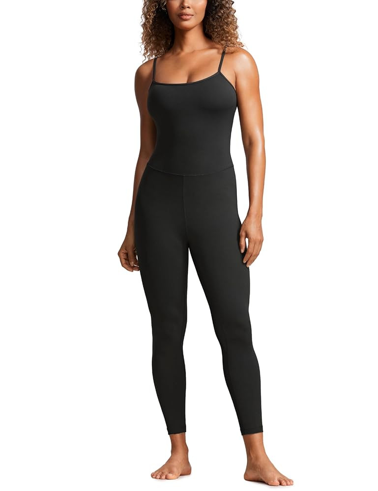 CRZ YOGA Butterluxe Jumpsuits for Women Yoga Workout Casual One Piece Leggings Romper with Built ... | Amazon (US)