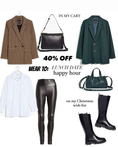 Outfit inspo 
Madewell order 
40% off 

#LTKsalealert #LTKSeasonal #LTKstyletip