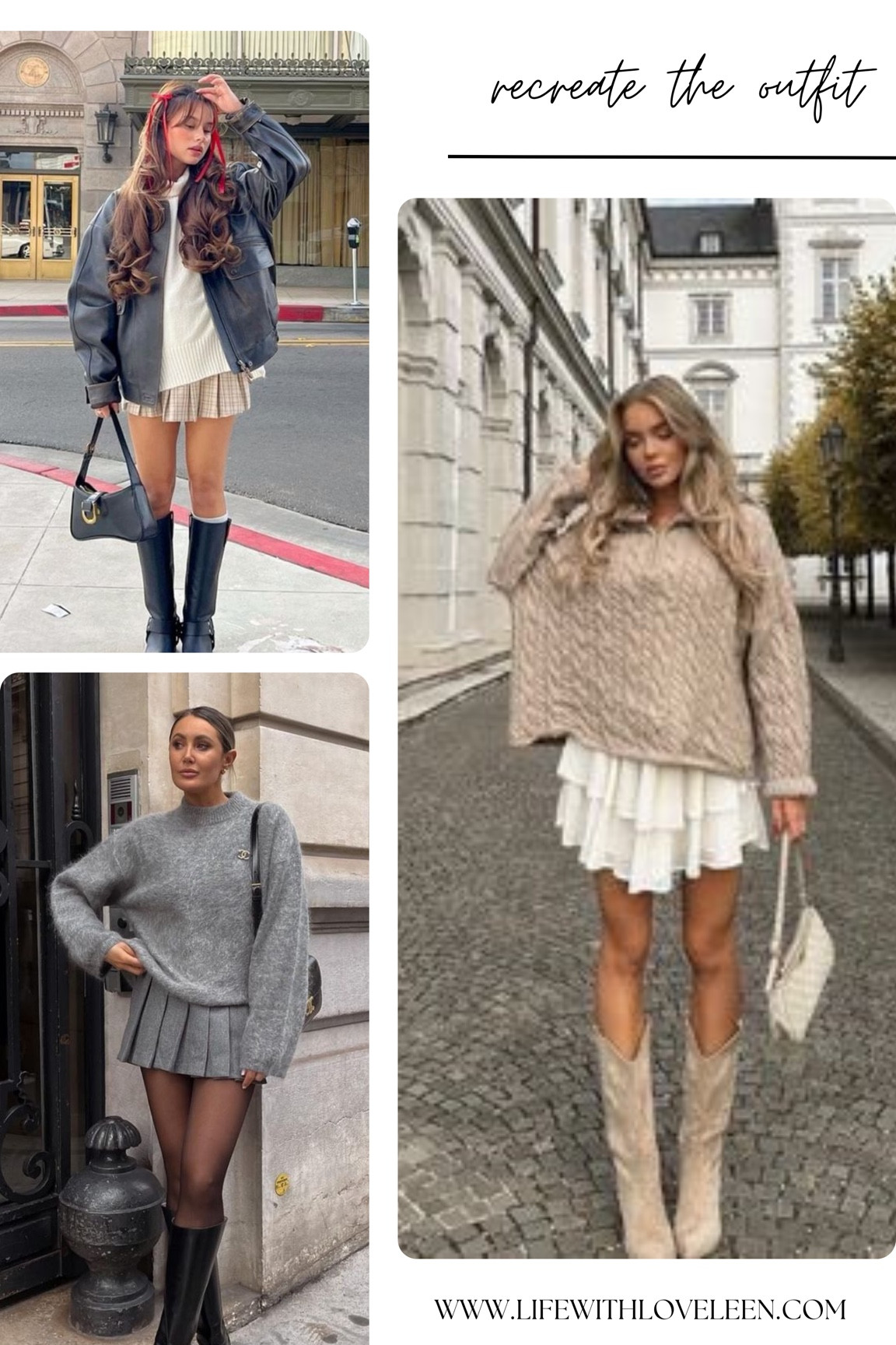 Chunky knit sweaters are a fall essential. Pair one with a cute skirt and long boots for an effortlessly feminine and cozy look. #cutefalloutfit

#LTKcanada #LTKautumn #LTKstyletip