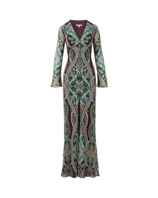 Veronica Beard Daciana Silk Maxi Dress - Daciana Silk Maxi Dress | Shop.app