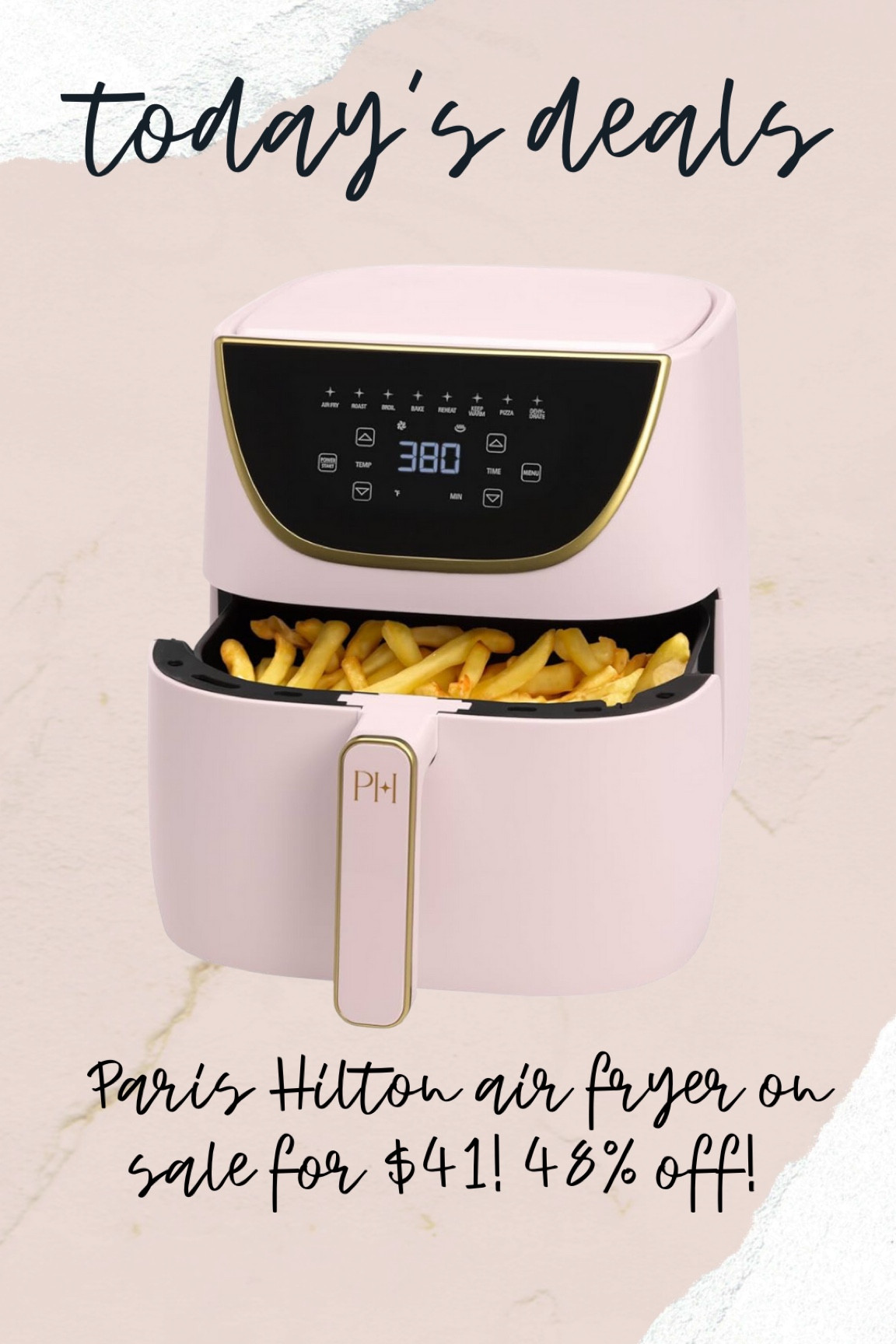 Paris Hilton air fryer on sale! Gifts for her, amazon gifts 

#LTKGiftGuide #LTKFindsUnder50 #LTKSaleAlert