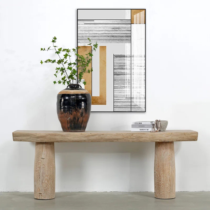 Capri 87.4" Solid Wood Console Table | Wayfair North America