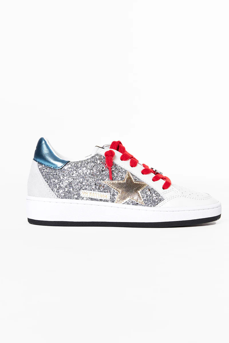 BuddyLove X Vintage Havana | Denisse Sneaker | Blue/Silver | BuddyLove