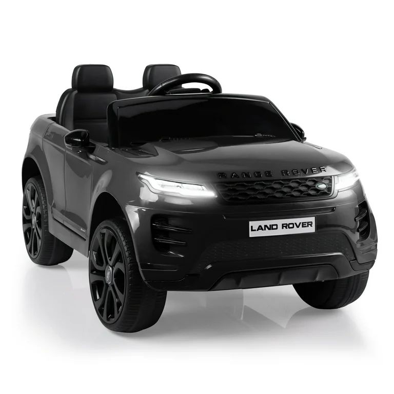 TOBBI 12V Licensed Land Rover Ride on Truck Car W/ Remote Control Music, Age 3-6 Toddlers, Black | Walmart (US)