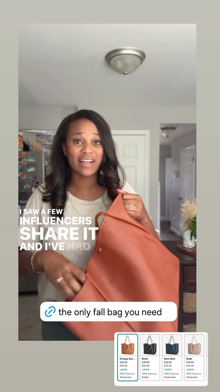 I finally caved and bought the bag that every Influencer is sharing and is that good! Best part is it’s under $30 right now!!! 



Oversized bag, fall bags, purses, accessories, over 40 style , affordable fashion 

#LTKTravel #LTKSaleAlert #LTKItBag