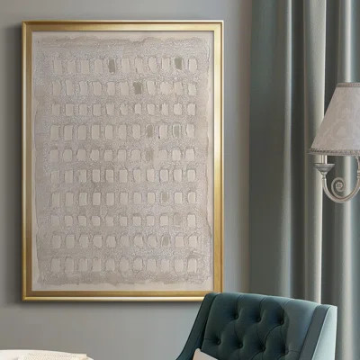 Pearl Punch Card II - Picture Frame Print | Wayfair North America